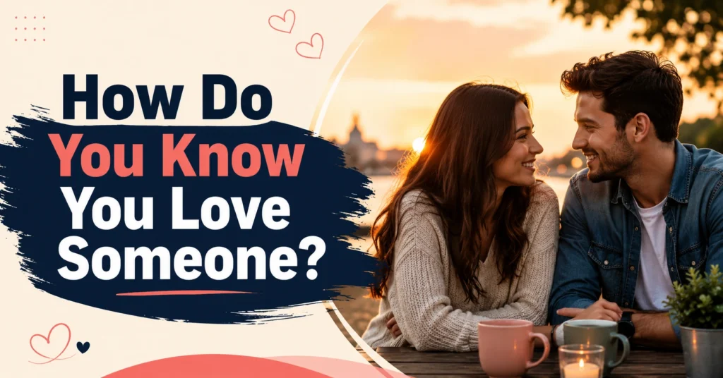 How do you know you love someone