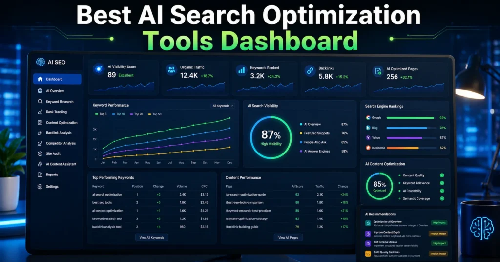 what are the best ai search optimization tools