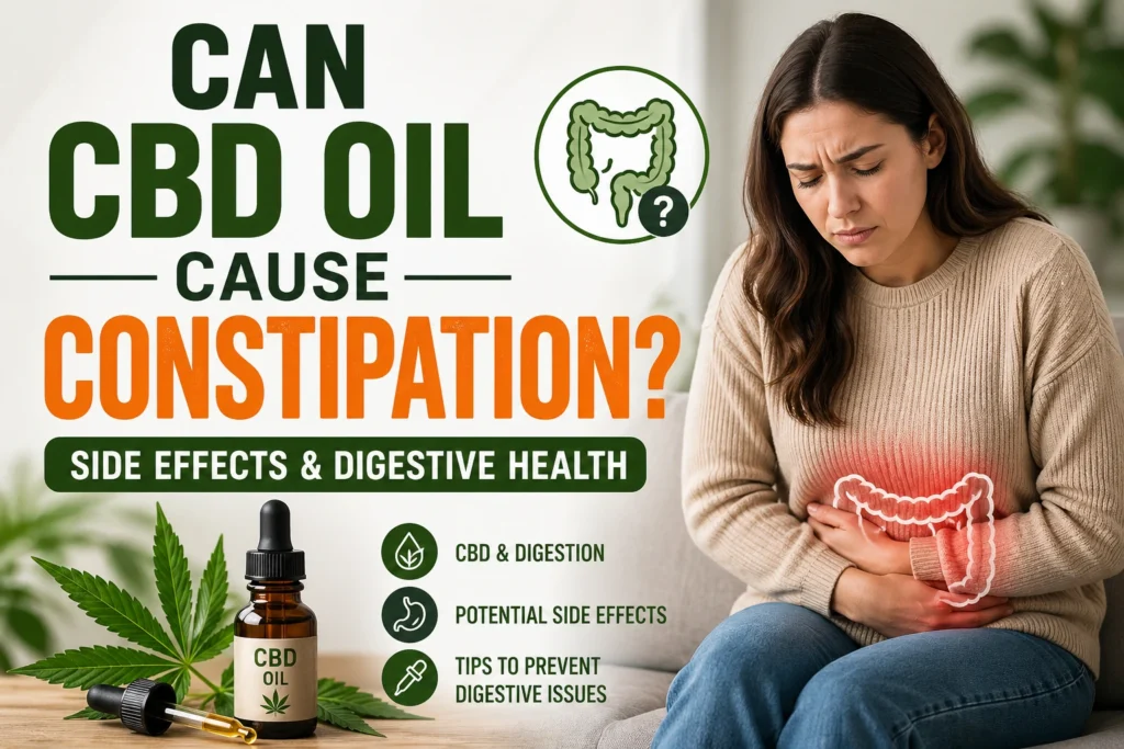 can cbd oil cause constipation