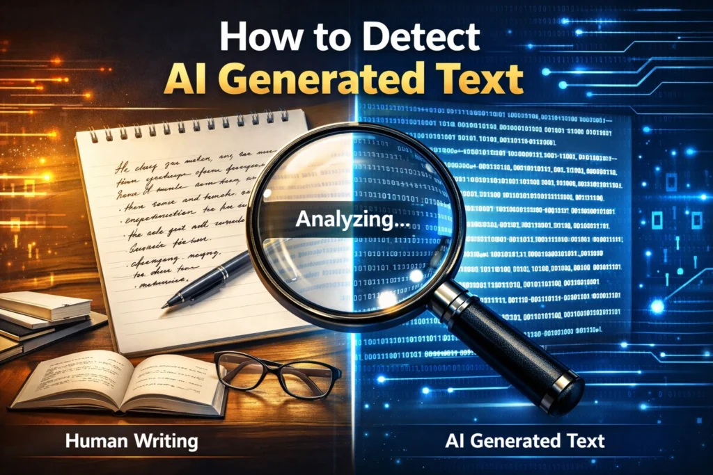 how to detect ai generated text