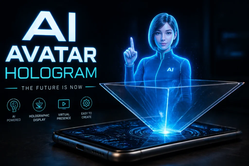 how to make a hologram out of an ai avatar