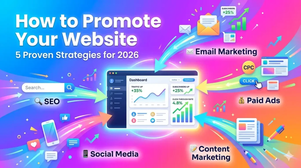 how to promote your website