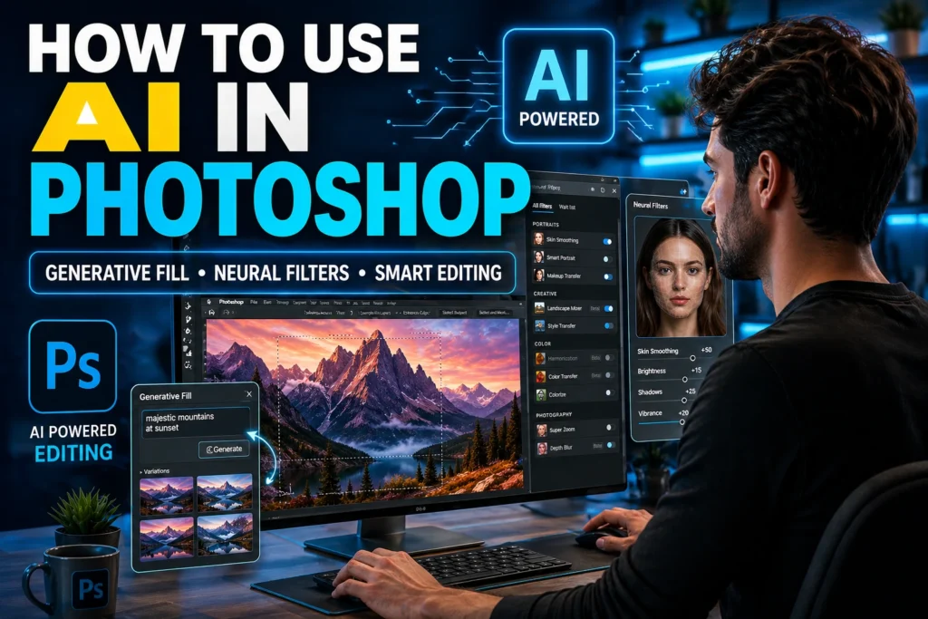 how to use ai in photoshop