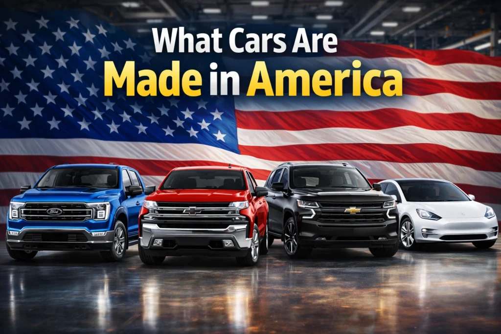 what cars are made in america