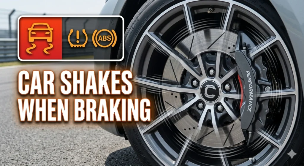 why does my car shake when i brake