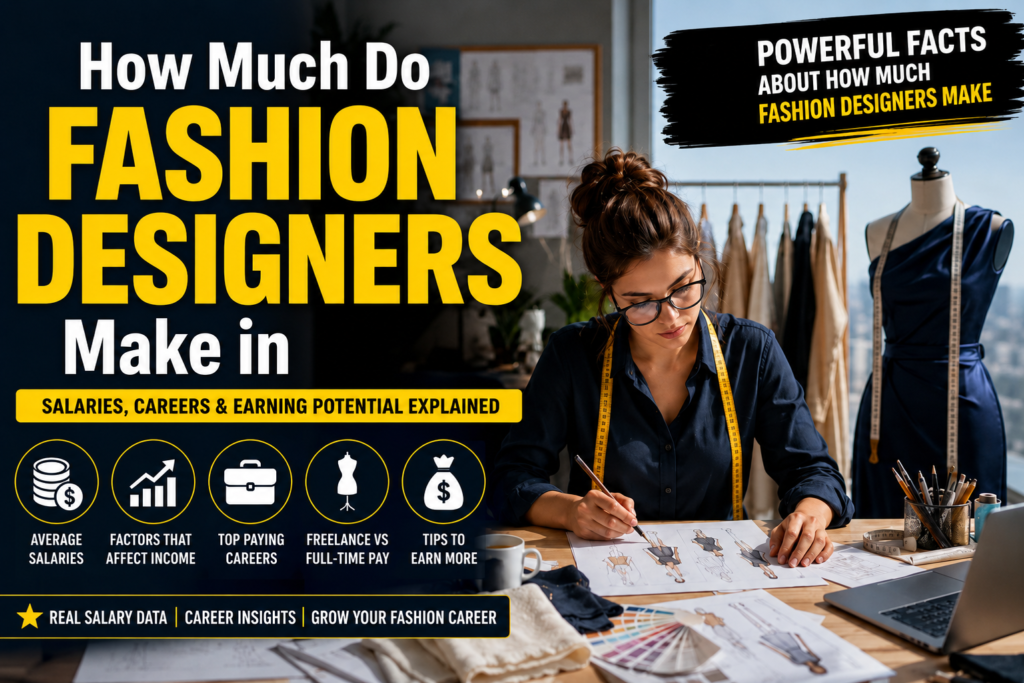 how much do fashion designers make