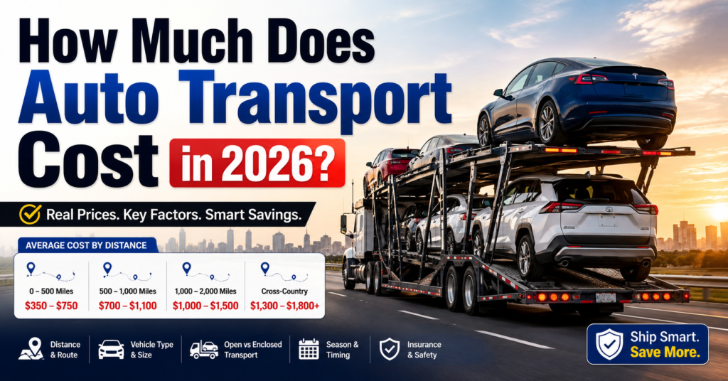 how much does auto transport cost